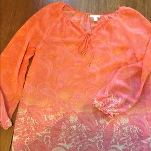 Beautiful Charter Club Paisley Blouse
